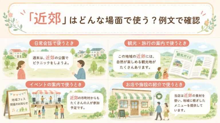 近郊とはどこまで？意味や郊外・近隣との違いをやさしく解説 - ゆとりずむ